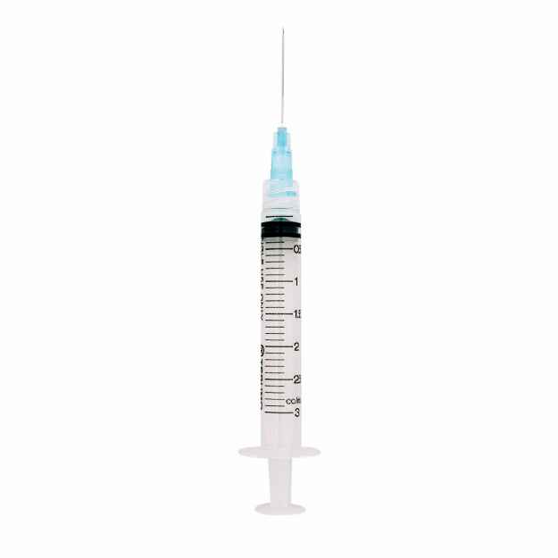 Picture of SYRINGE & NEEDLE TERUMO 3cc LL 23g x 1in - 100s