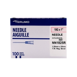Picture of NEEDLE TERUMO DISPOSABLE 18g x 1in - 100s 