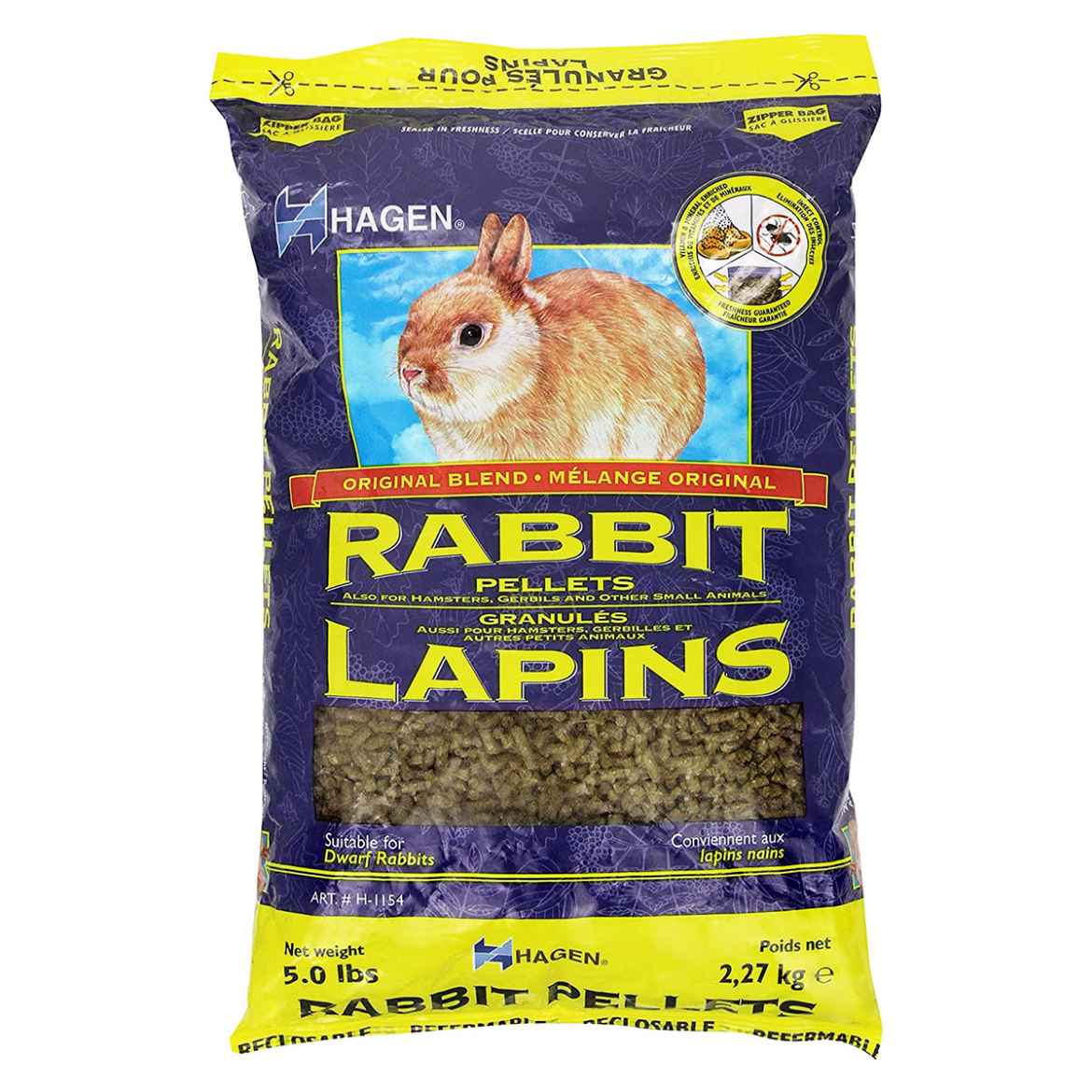 Picture of RABBIT PELLET FOOD Hagen - 5lb