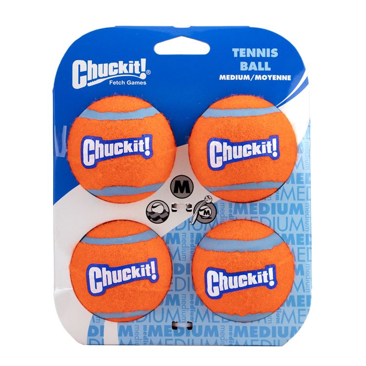 Picture of TOY DOG CHUCKIT TENNIS BALLS - 4/pk