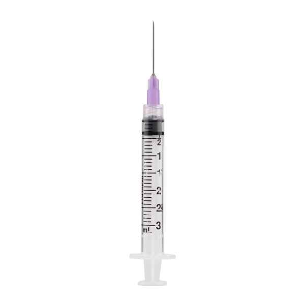 Picture of SYRINGE & NEEDLE MONO SOFTPAK 3cc 21g x 1in - 100's