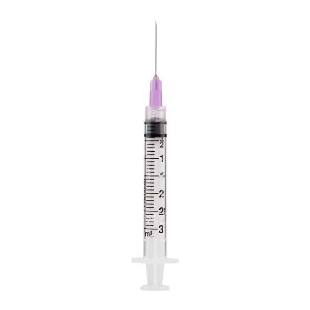 Picture of SYRINGE & NEEDLE MONO SOFTPAK 3cc 21g x 1in - 100's