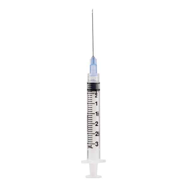 Picture of SYRINGE & NEEDLE MONO SOFTPAK 3cc 22g x 1 1/2in - 100's