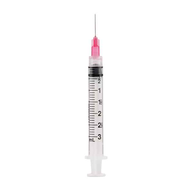 Picture of SYRINGE & NEEDLE MONO SOFTPAK 3cc 25g x 5/8in - 100's