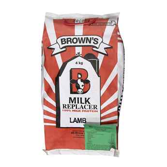 Picture of BROWNS MILK REPLACER LAMB 25-25-30 (GREEN) - 4kg