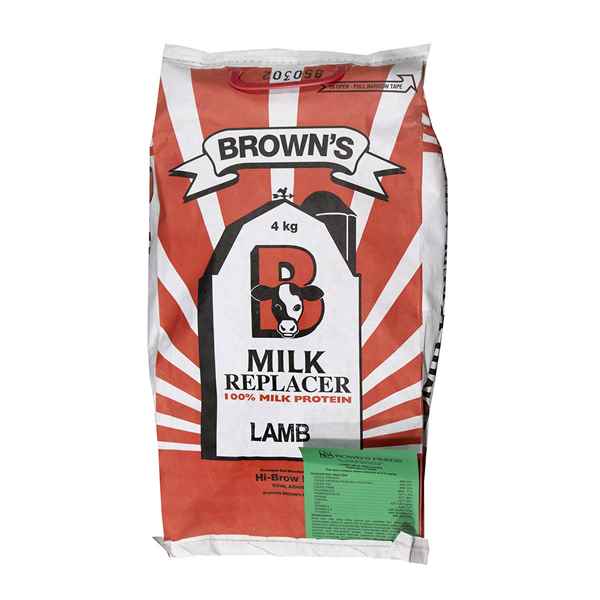 Picture of BROWNS MILK REPLACER LAMB 25-25-30 (GREEN) - 4kg