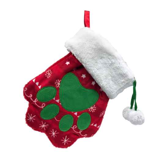 Picture of XMAS HOLIDAY KONG PET PAW STOCKING - Large 