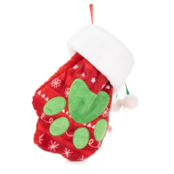 Picture of XMAS HOLIDAY KONG PET PAW STOCKING - Large 