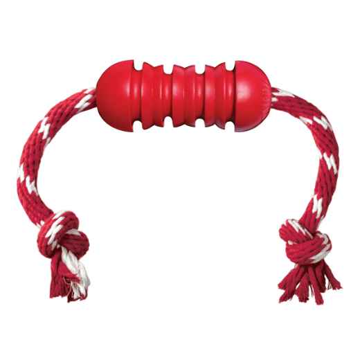 Picture of TOY DOG KONG Dental with Rope - Small