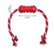 Picture of TOY DOG KONG Dental with Rope - Small
