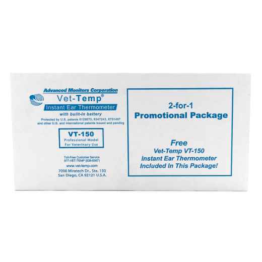 Picture of VET-TEMP EAR THERMOMETER PACK of 2