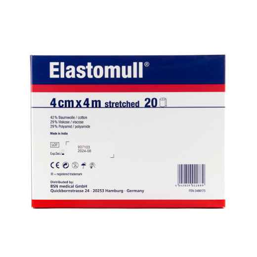 Picture of ELASTOMULL FIXATION BANDAGE 4cm x 4m - 20s