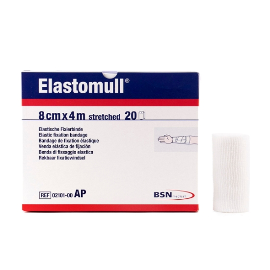 Picture of ELASTOMULL RETENTION BANDAGE 8cm x 4m - 20s 