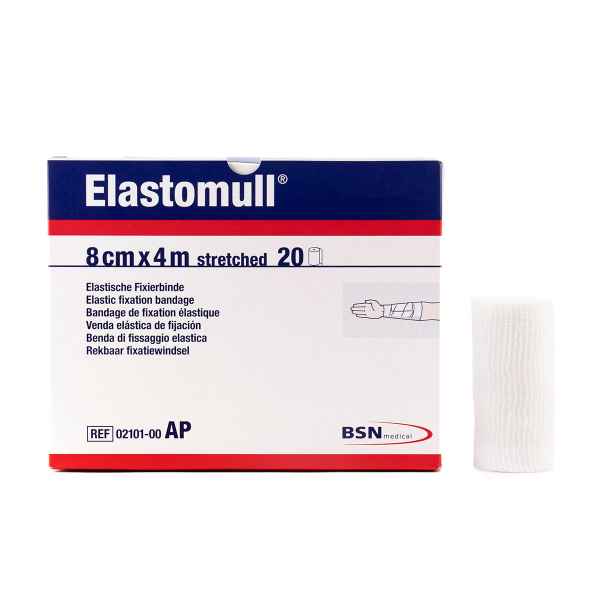 Picture of ELASTOMULL RETENTION BANDAGE 8cm x 4m - 20s 