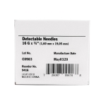 Picture of NEEDLE DETECTABLE D3 16g x 3/4in - 100/box