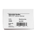 Picture of NEEDLE DETECTABLE D3 16g x 1 1/2in - 100/box