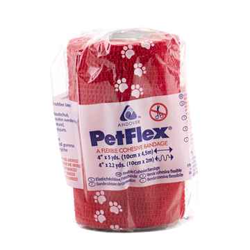 Picture of PETFLEX BANDAGE RED - 4in x 5yds - ea