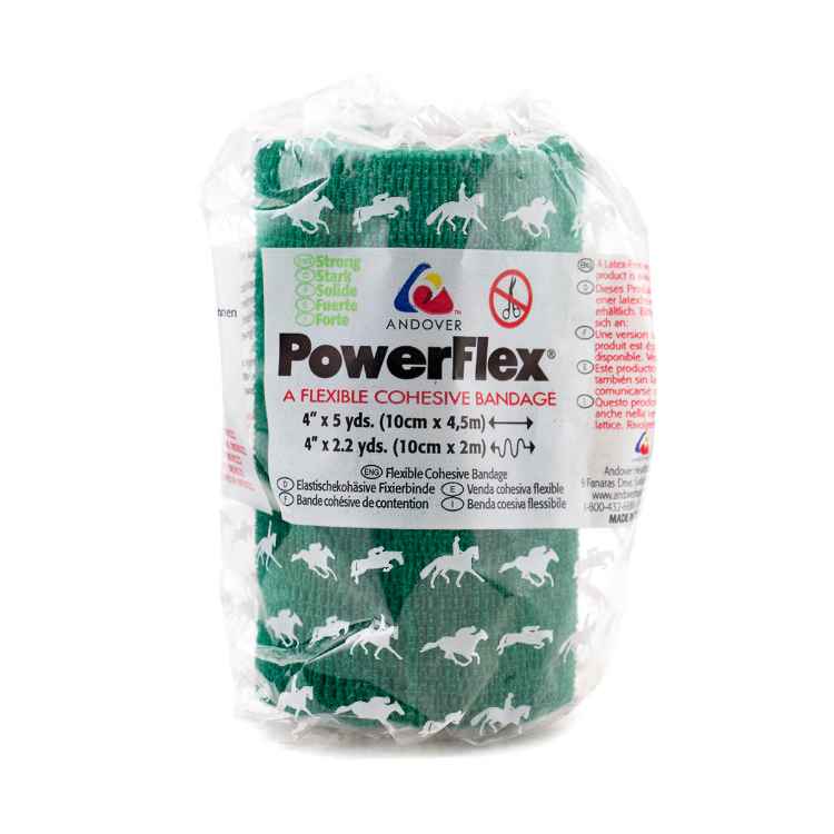 Picture of POWERFLEX EQUINE BANDAGE GREEN - 4in x 5yds