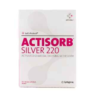 Picture of ACTISORB SILVER 220 DRESSING 6.5cm x 9.5cm - 10/pk