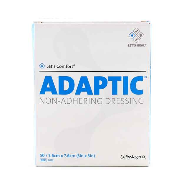 Picture of ADAPTIC NON-ADHERING DRESSING 7.5cm x 7.5cm - 50/pk