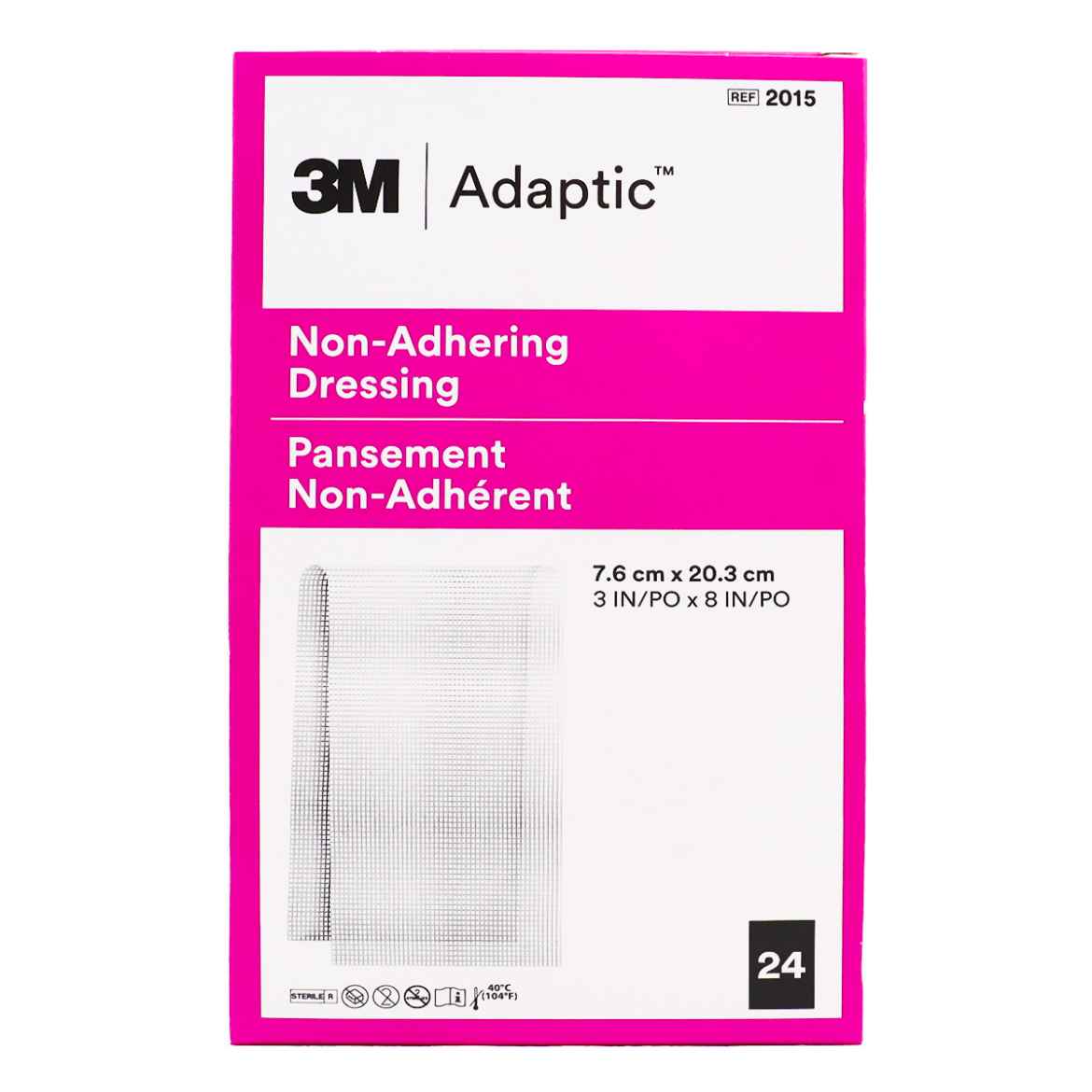 Picture of ADAPTIC NON-ADHERING DRESSING 20cm x 7.5cm - 24/pk