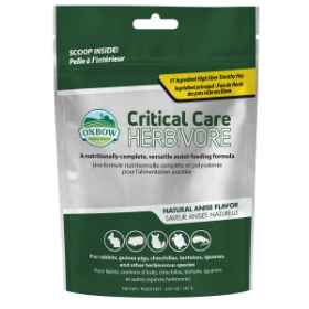 Show details for OXBOW CRITICAL CARE HERBIVORE Anise Flavour - 4.97oz/141g Picture of OXBOW CRITICAL CARE HERBIVORE Anise Flavour - 4.97oz/141g