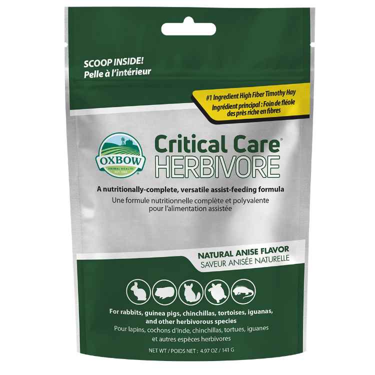 Picture of OXBOW CRITICAL CARE HERBIVORE Anise Flavour - 4.97oz/141g