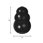 Picture of TOY DOG KONG Extreme Black (UKK) - King