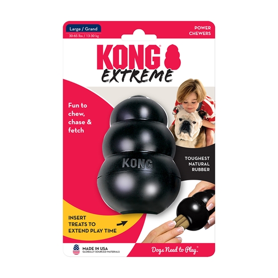 Picture of TOY DOG KONG EXTREME BLACK (K1) - Large