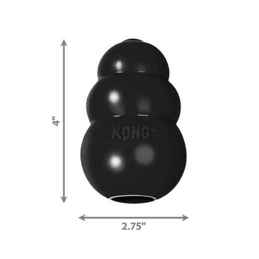 Picture of TOY DOG KONG EXTREME BLACK (K1) - Large