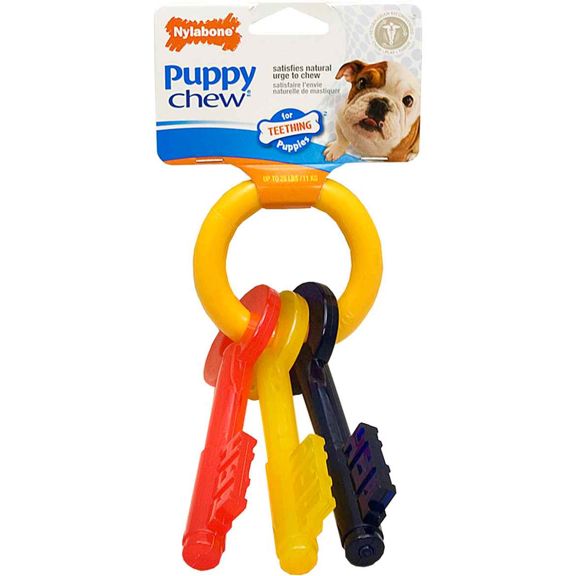 Picture of NYLABONE PUPPY TEETHING KEYS (N220) - Small