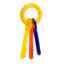 Show details for NYLABONE PUPPY TEETHING KEYS (N220) - Small Picture of NYLABONE PUPPY TEETHING KEYS (N220) - Small