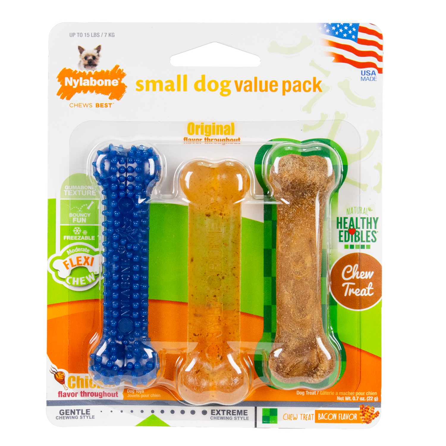 Picture of NYLABONE SMALL DOG VALUE PACK (NX001VP)