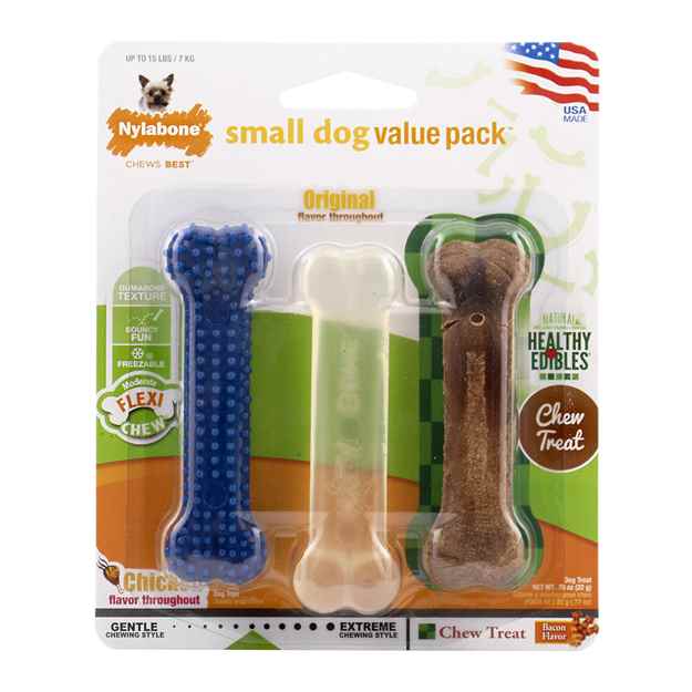 Picture of NYLABONE SMALL DOG VALUE PACK (NX001VP)