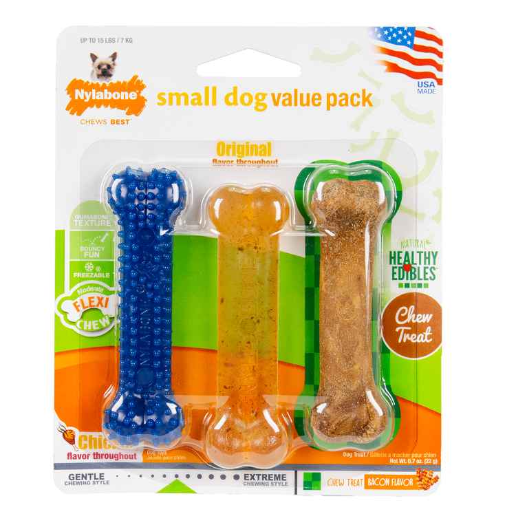 Picture of NYLABONE SMALL DOG VALUE PACK (NX001VP)