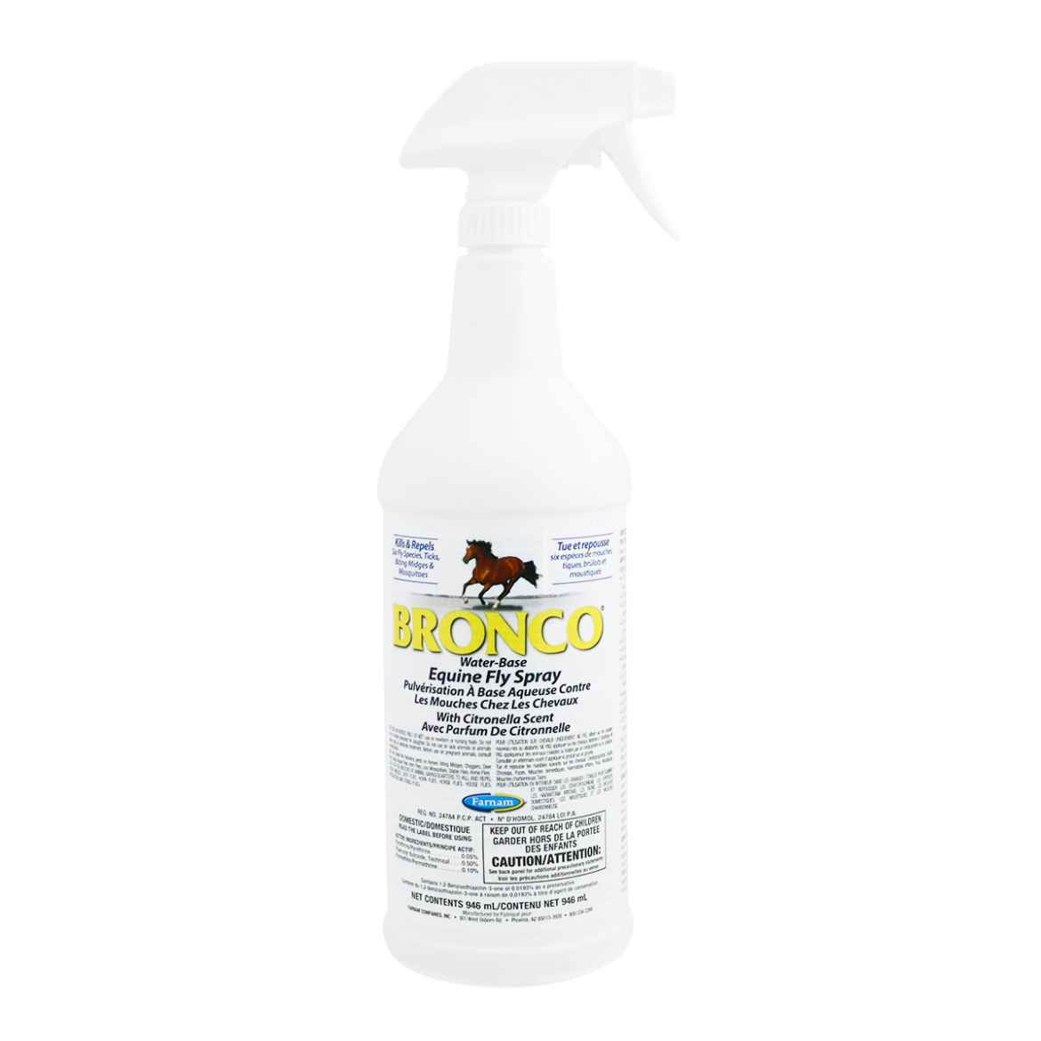 Picture of EQUINE BRONCO Water Based FLY SPRAY - 946ml