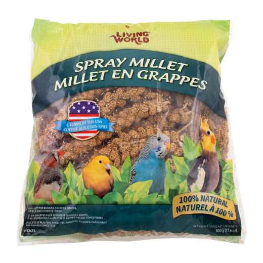 Picture of LIVING WORLD SPRAY MILLET (82473) - 500g / 17.6oz