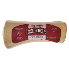 Show details for ROLLOVER BEEF BONE STUFFED with Beef wrapped - 4in Picture of ROLLOVER BEEF BONE STUFFED with Beef wrapped - 4in