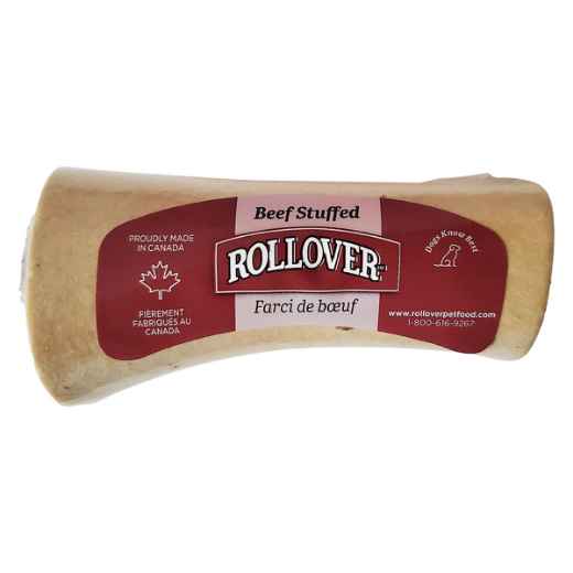 Picture of ROLLOVER BEEF BONE STUFFED with Beef wrapped - 4in