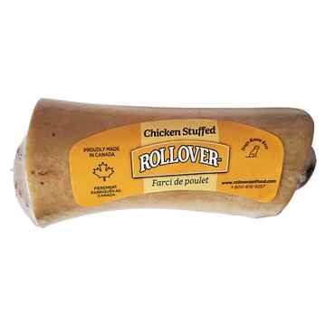 Picture of ROLLOVER BEEF BONE STUFFED with Chicken wrapped - 4in