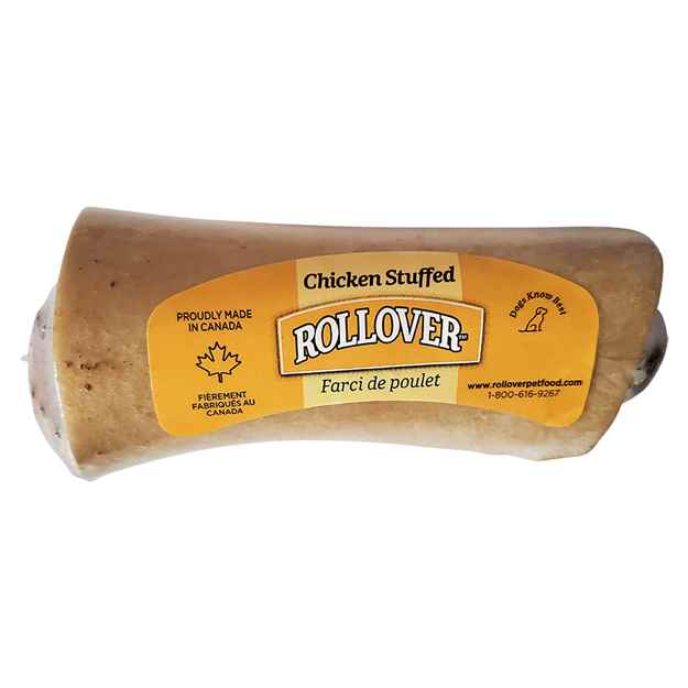 Picture of ROLLOVER BEEF BONE STUFFED with Chicken wrapped - 4in