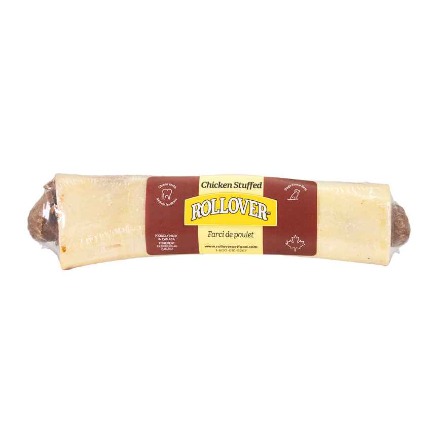 Picture of ROLLOVER BEEF BONE STUFFED with Chicken wrapped - 8in