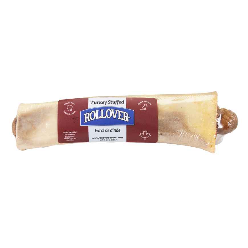 Picture of ROLLOVER BEEF BONE STUFFED with Turkey wrapped - 8in
