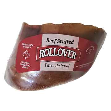 Picture of ROLLOVER BEEF HOOF STUFFED with Beef  wrapped