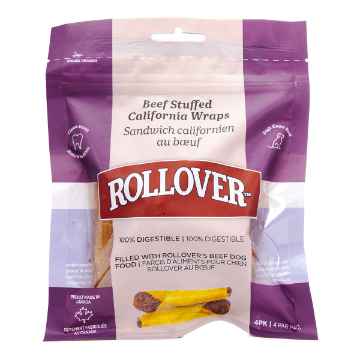 Show details for ROLLOVER CALIFORNIA WRAPS STUFFED with Beef - 4/pk Picture of ROLLOVER CALIFORNIA WRAPS STUFFED with Beef - 4/pk