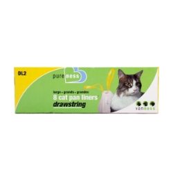 Picture of VAN NESS Cat Litter Pan LINERS - Large - 8/box