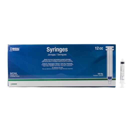 Picture of SYRINGE IDEAL DISP 12cc LUER LOCK TIP(SP) - 100's