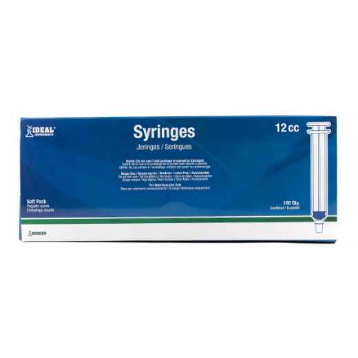 Picture of SYRINGE IDEAL DISP 12cc LUER LOCK TIP(SP) - 100's