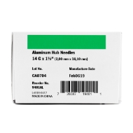 Picture of NEEDLE IDEAL 14g x 1 1/2in AL HUB - 100/box