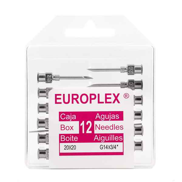 Picture of NEEDLE HYPO SS EUROPLEX 14g x 3/4in - 12s